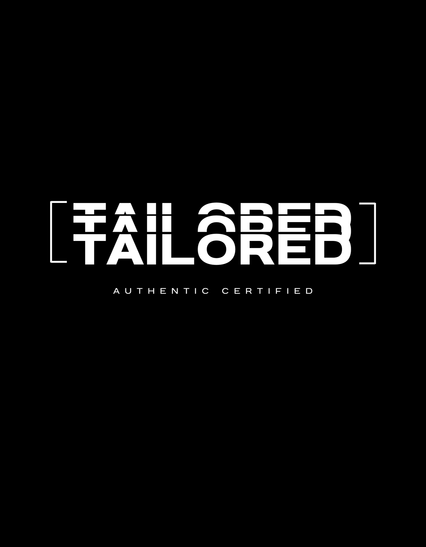 Tailored - AUTHENTIC CERTIFIED Oversized Tee